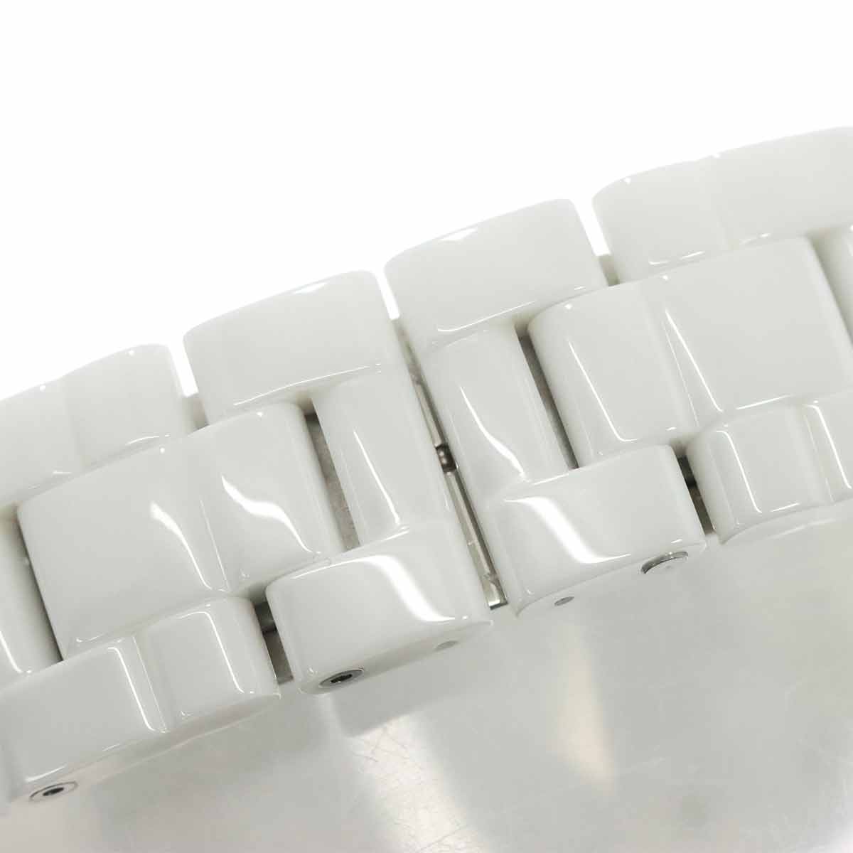 J12 38mm H1629 12P Diamond Automatic White Dial Mens Watch