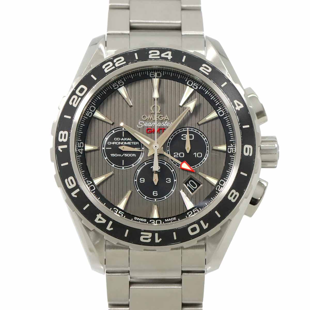 Seamaster Aqua Terra GMT 231 10 44 52 06 001 Gray Dial Mens