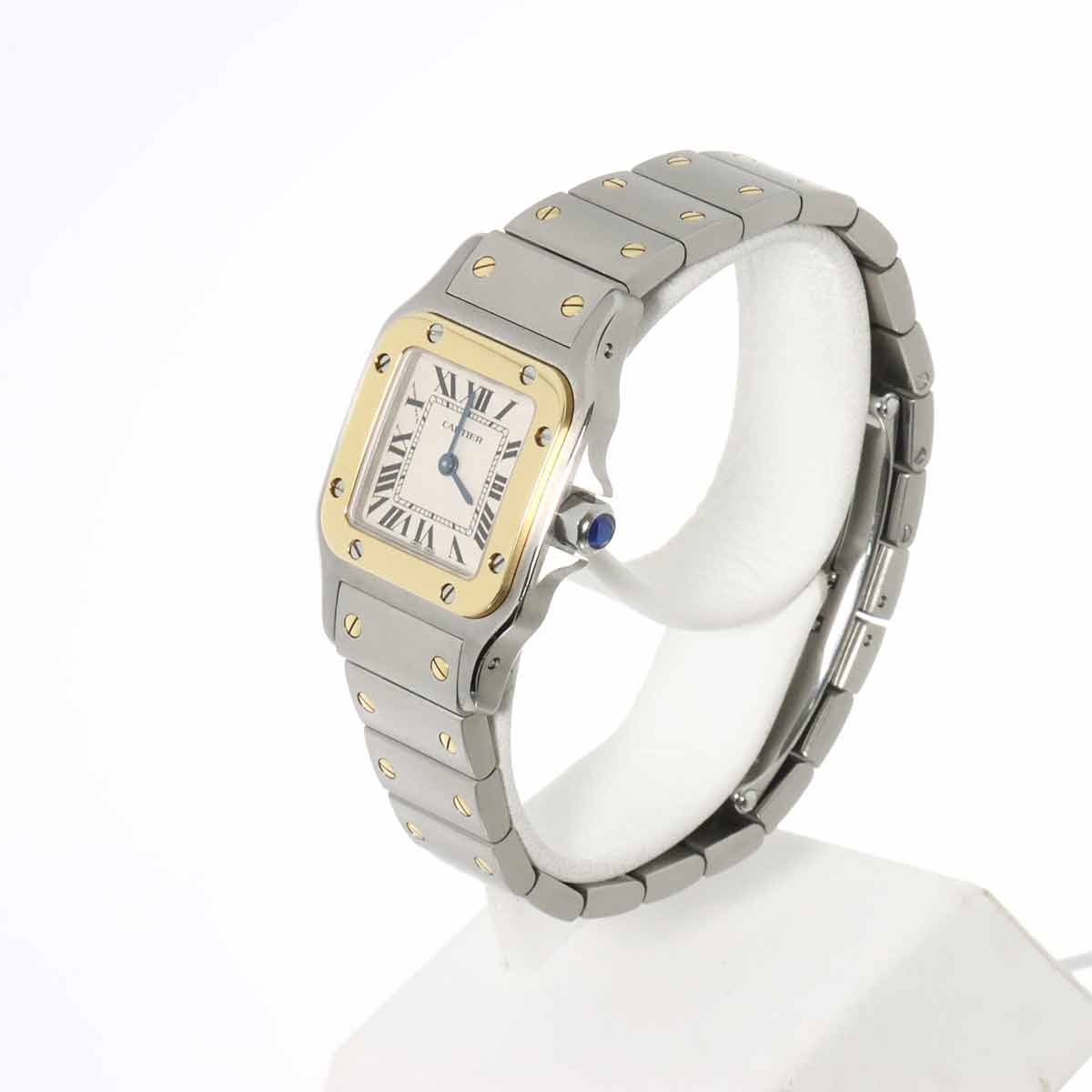 Santos Galbee K18YG Cream Dial Ladies Watch