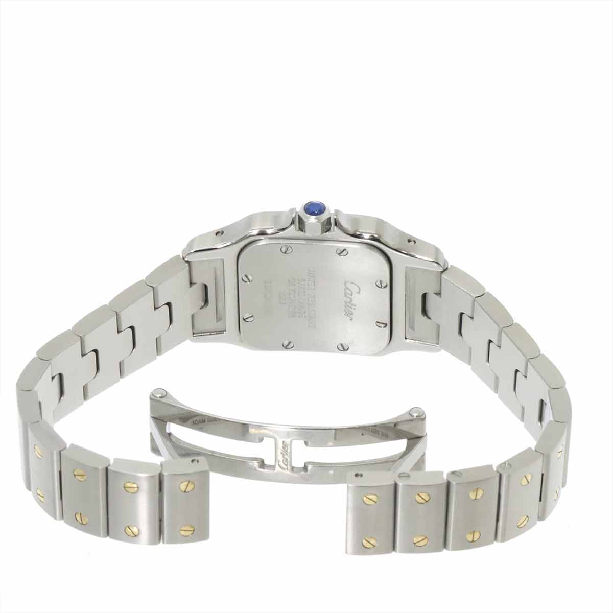 Santos Galbee K18YG Cream Dial Ladies Watch
