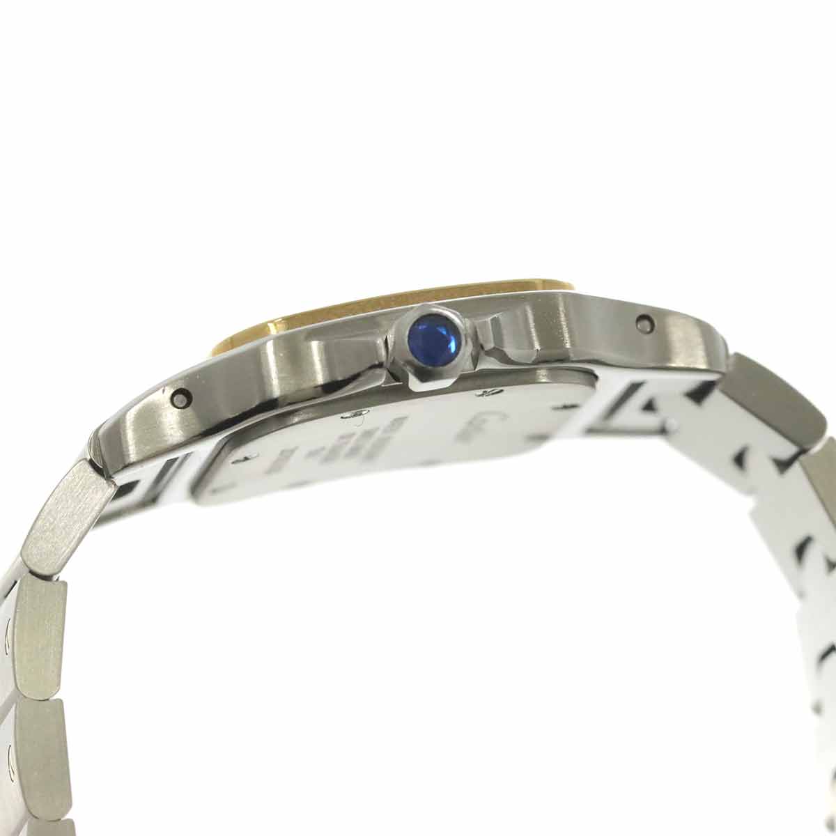 Santos Galbee K18YG Cream Dial Ladies Watch