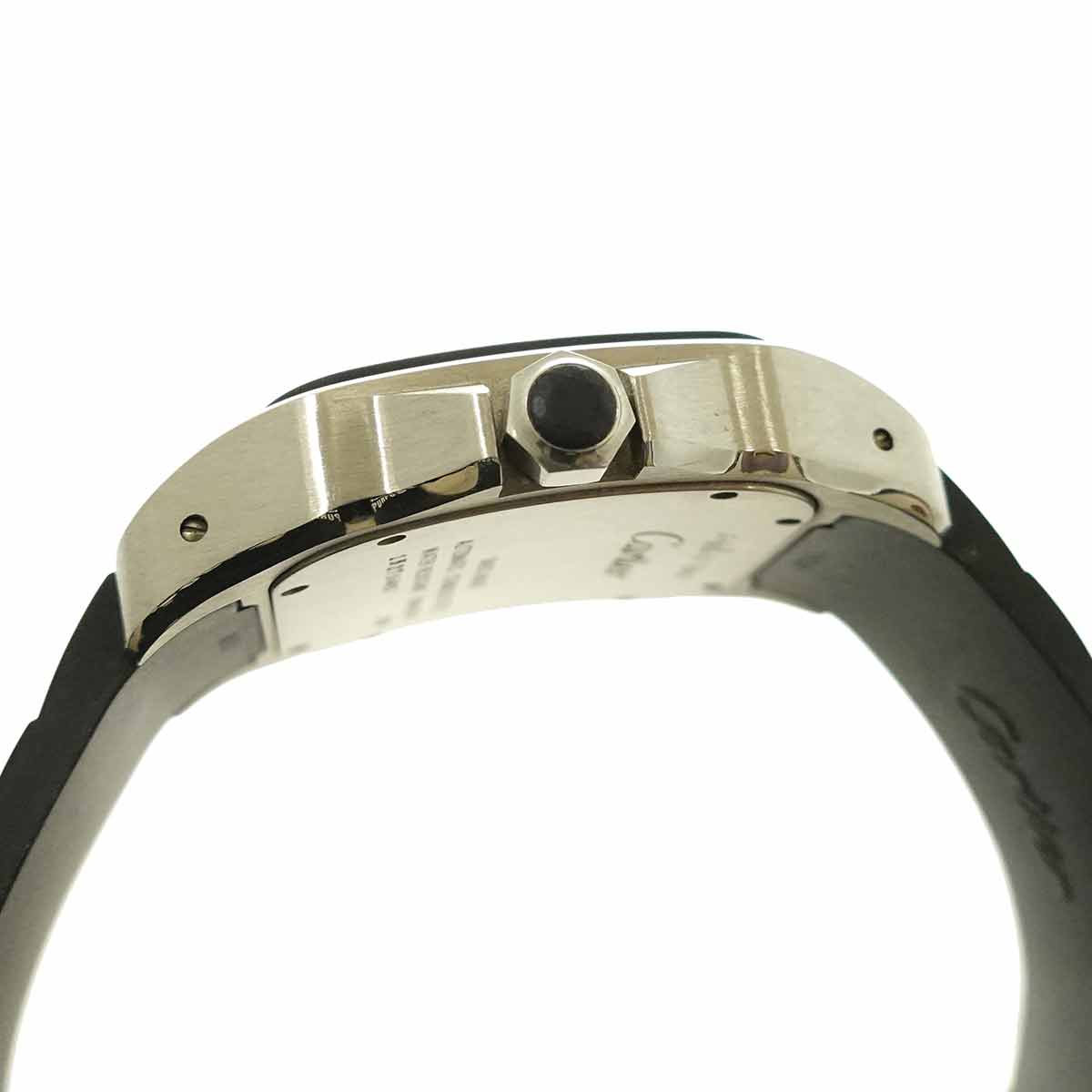 Santos100 W20121U2 Automatic Silver Dial Mens Watch