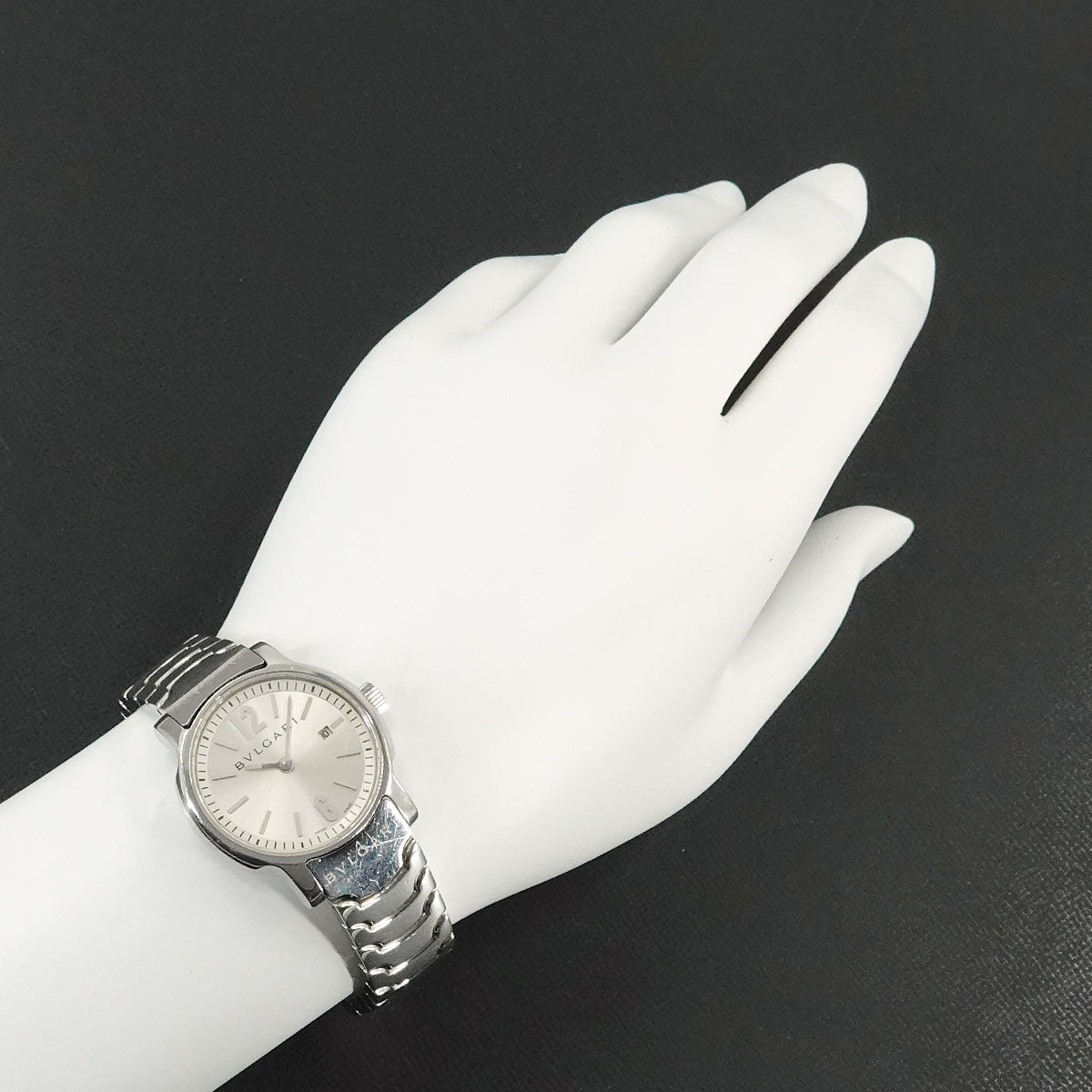 Solo tempo ST29S Date Quartz Silver Dial Ladies Watch