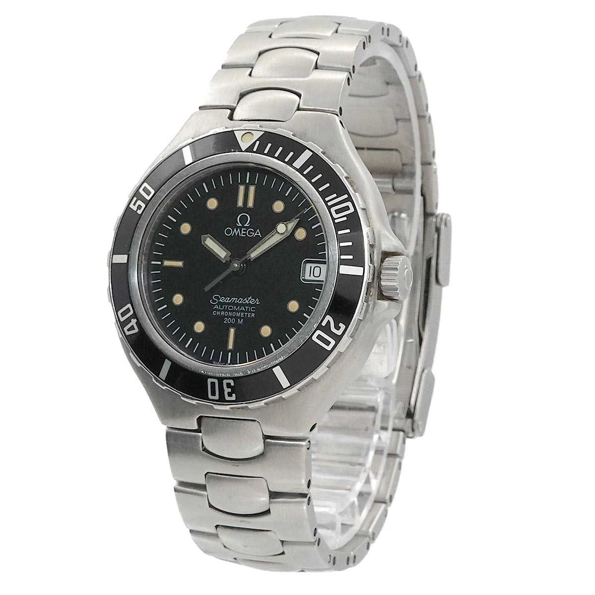 Seamaster 200 368 1062 Automatic Date Black Dial Mens