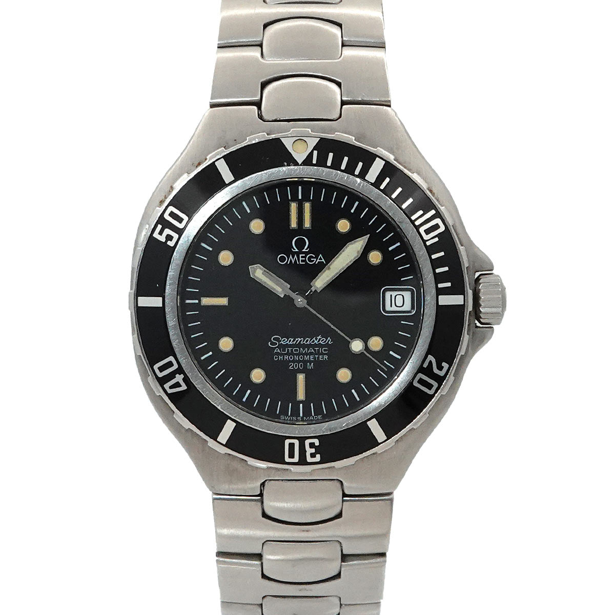 Seamaster 200 368 1062 Automatic Date Black Dial Mens