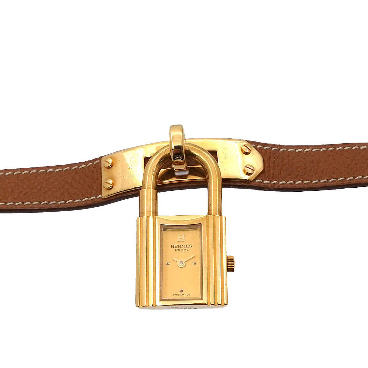 Kelly Watches Quartz Gold Dial Vintage Cadena Ladies Watch