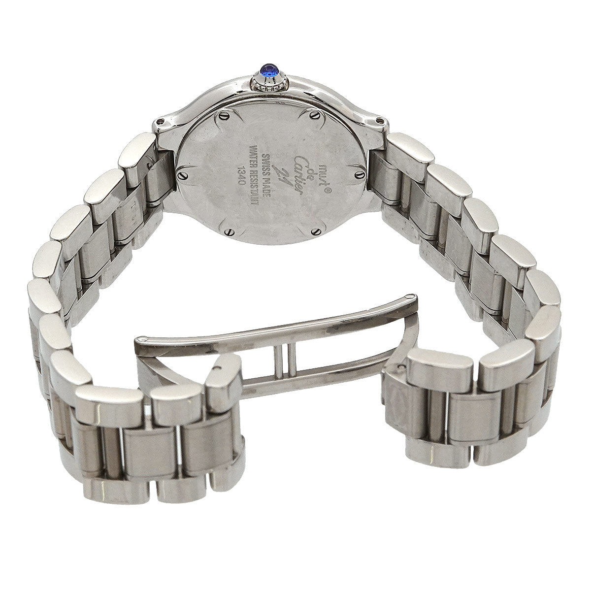 Must 21 W10109T2 Quartz Silver Dial Ladies Watch