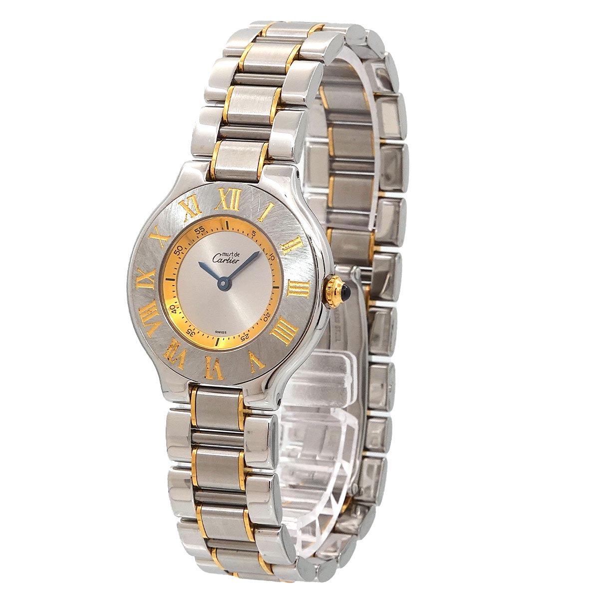 Must 21 Van Thian W10072R6 Quartz Silver Dial Boys Watch