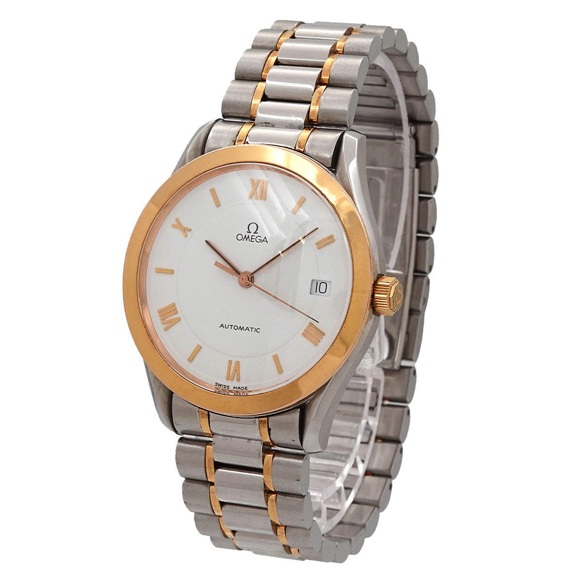 Classic Date 5203.50 Vintage Automatic White Dial Men's Watch