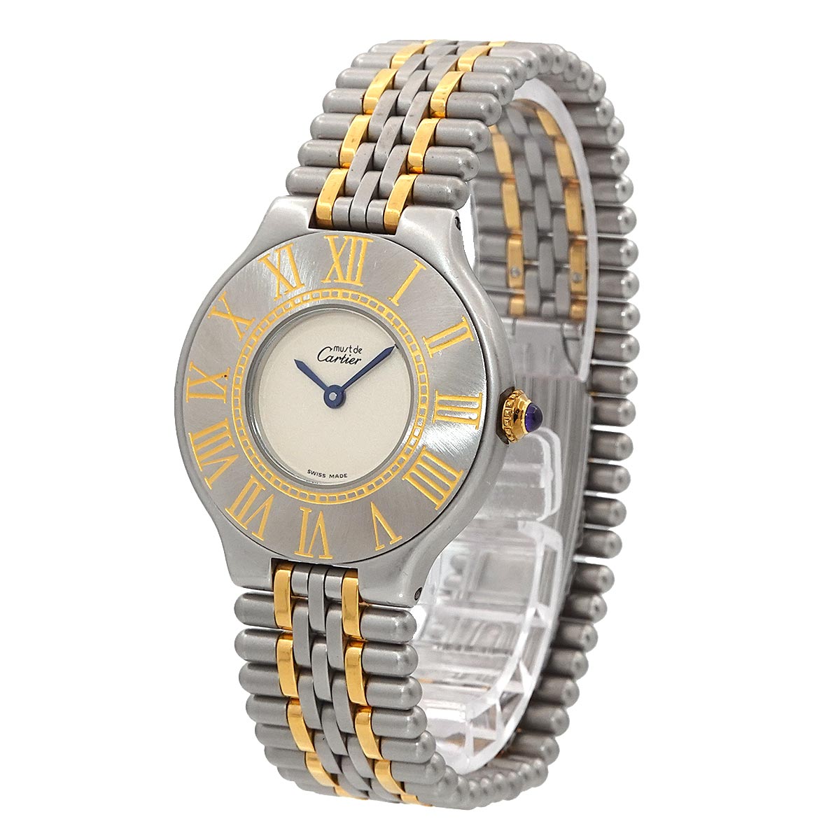 Must 21 Van Thian W10050F4 Quartz Cream Dial Boys Watch