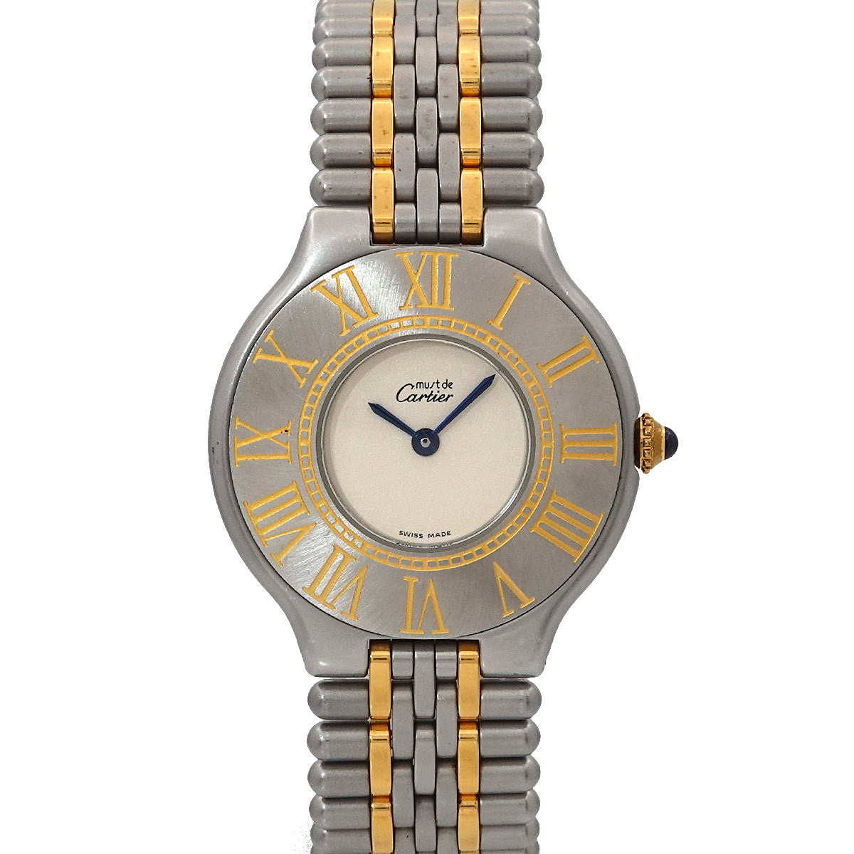 Must 21 Van Thian W10050F4 Quartz Cream Dial Boys Watch