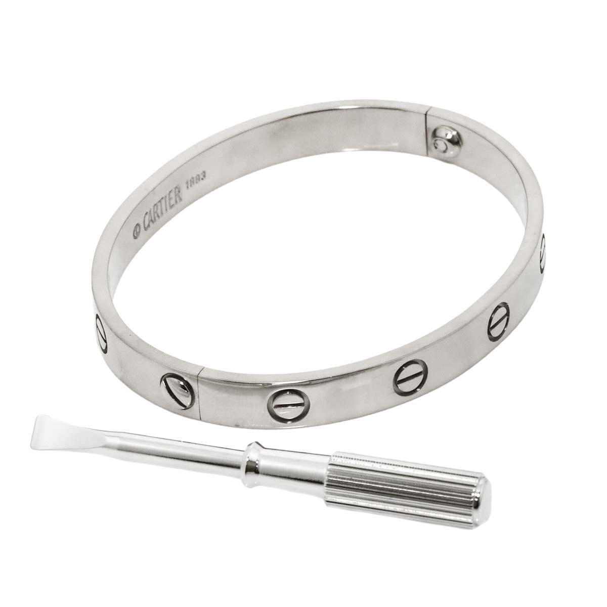 Love Bracelet 18K White Gold 750 Size16