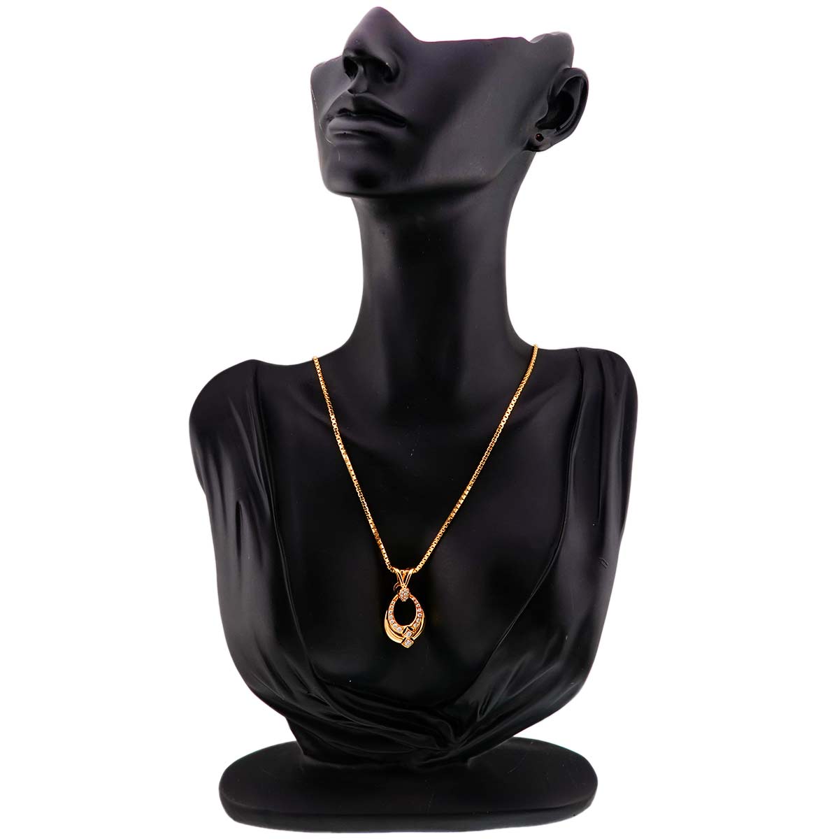 Diamond 0.47ct Necklace 18K Yellow Gold 750