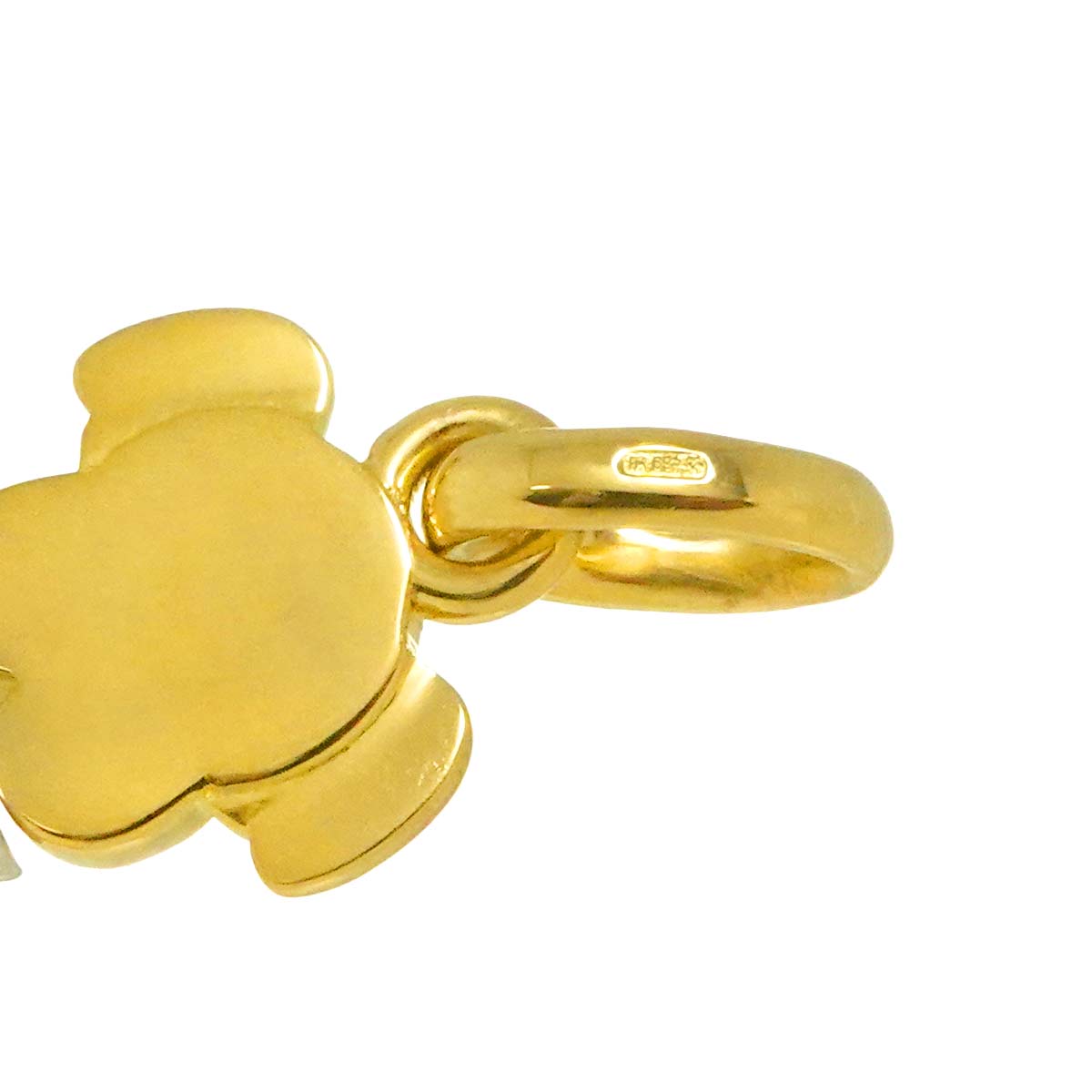 Diamond Pendant Top K18 YG WG 750