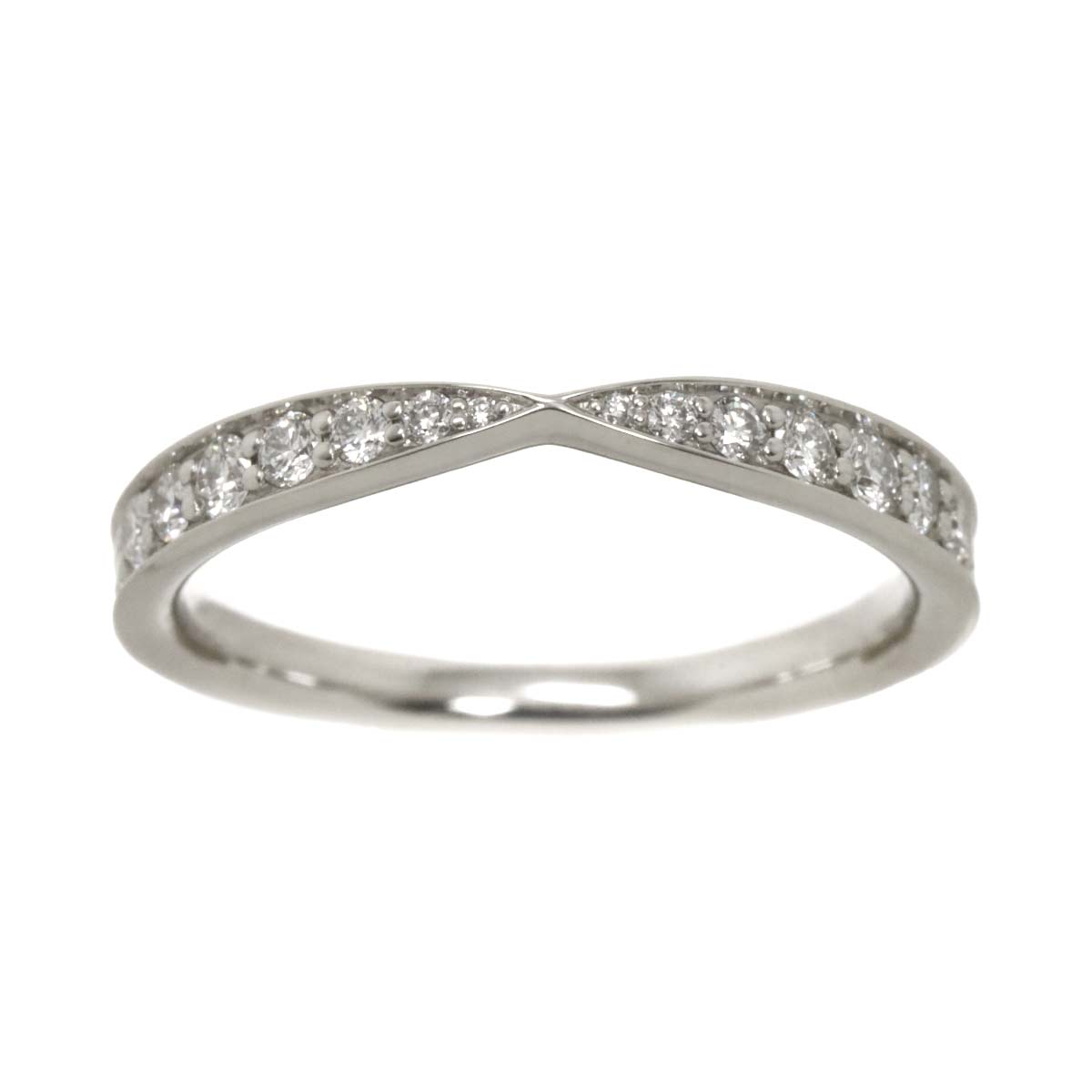 Harmony Diamond Ring Pt Size4.5(US)