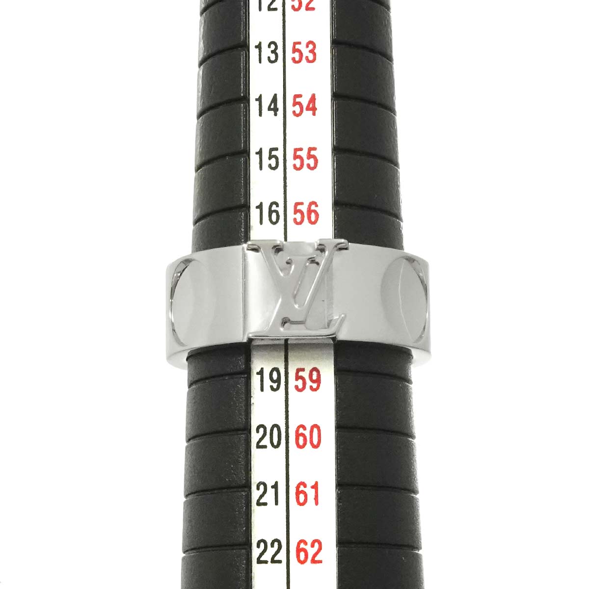 Large Empreinte Ring 18K WG 750 size58 7.75-8(US)