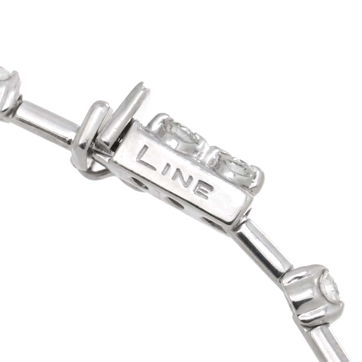 Diamond 1.25ct Bracelet 18K White Gold 750