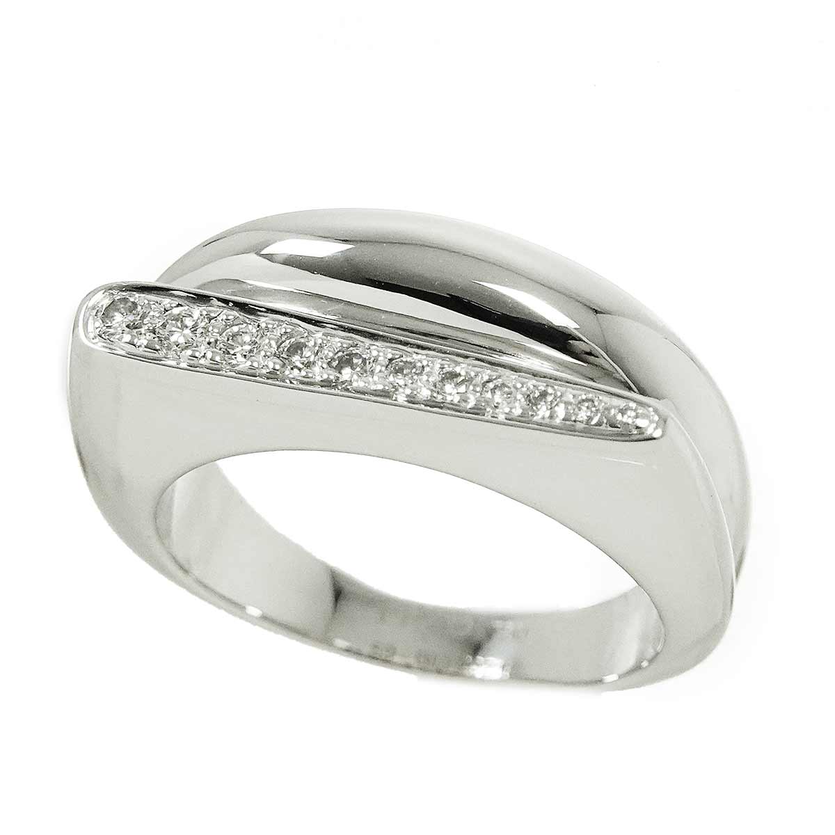 Success Diamond Ring 18K White Gold Size59 8.25(US)