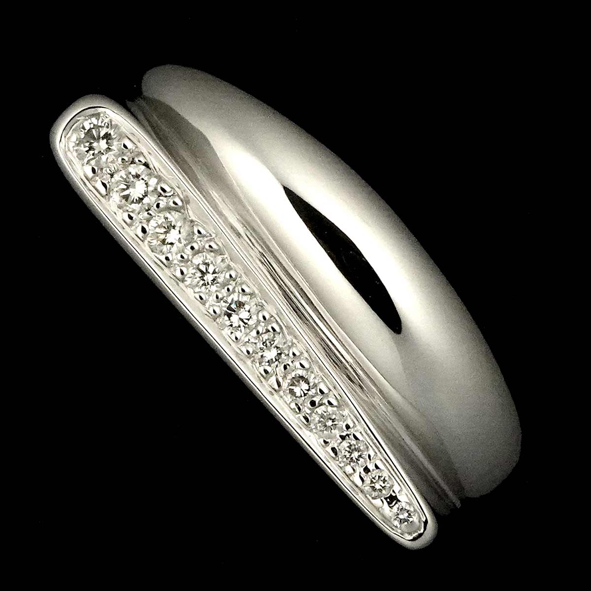 Success Diamond Ring 18K White Gold Size59 8.25(US)