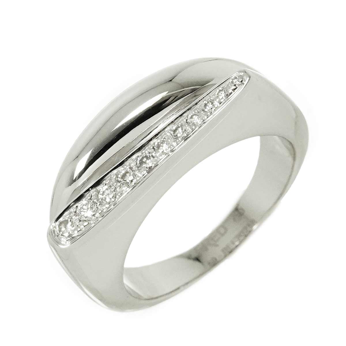 Success Diamond Ring 18K White Gold Size59 8.25(US)