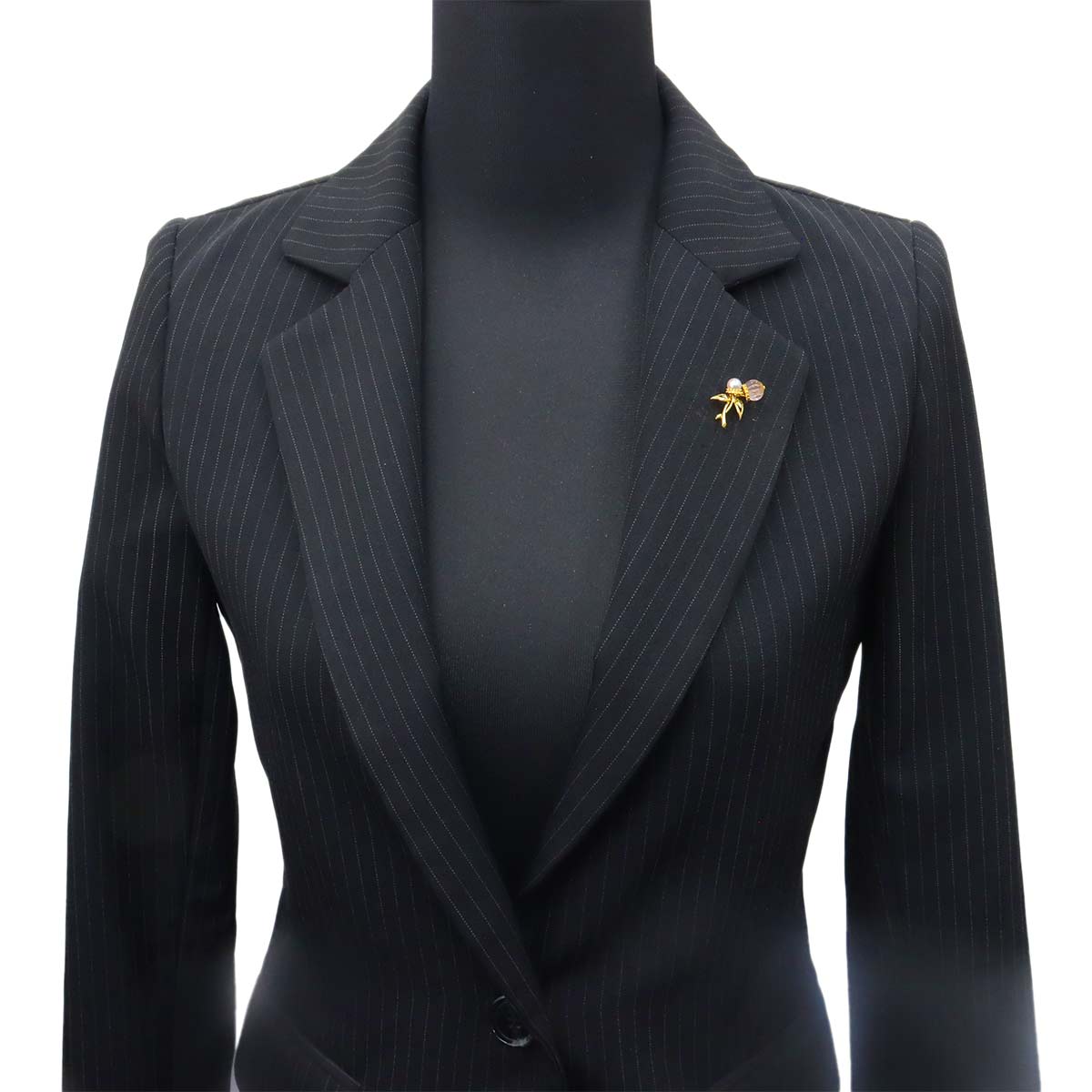 Akoya pearl 5.6mm Quartz Brooch 18K YG 750