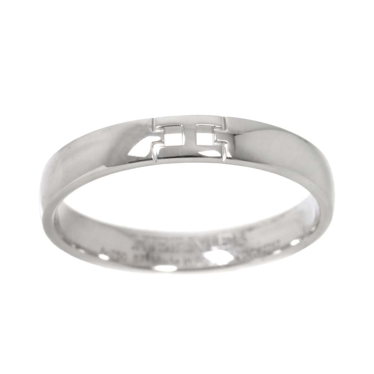 Ever Hercules Ring 18K White Gold 750 Size57 7.5-7.75(US)