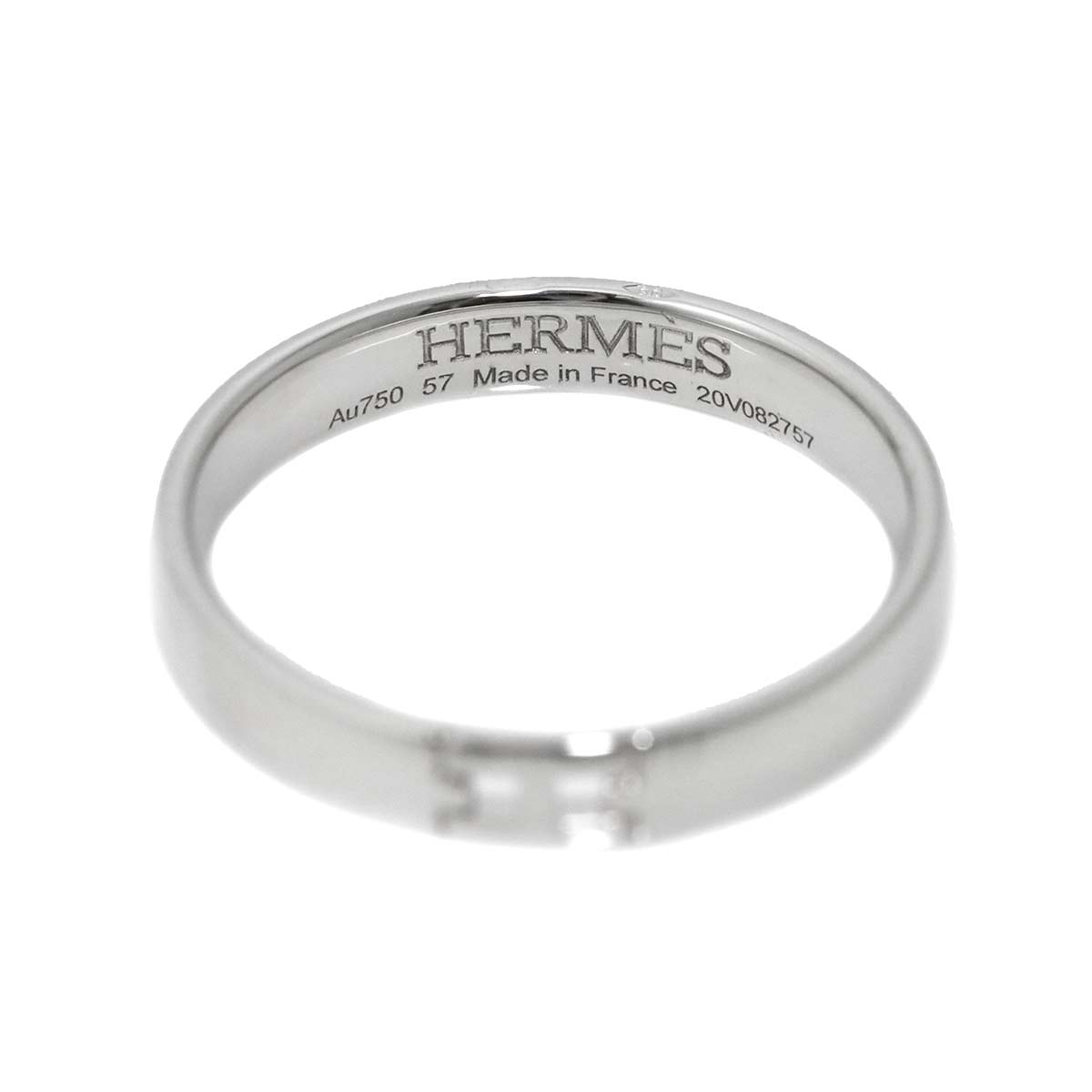 Ever Hercules Ring 18K White Gold 750 Size57 7.5-7.75(US)
