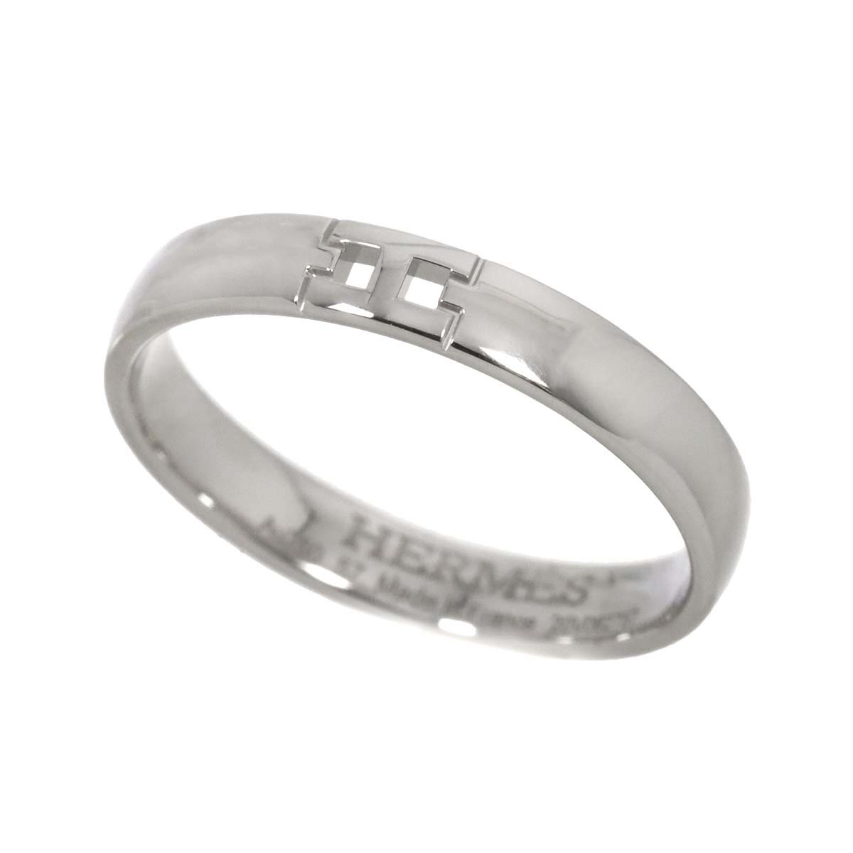 Ever Hercules Ring 18K White Gold 750 Size57 7.5-7.75(US)