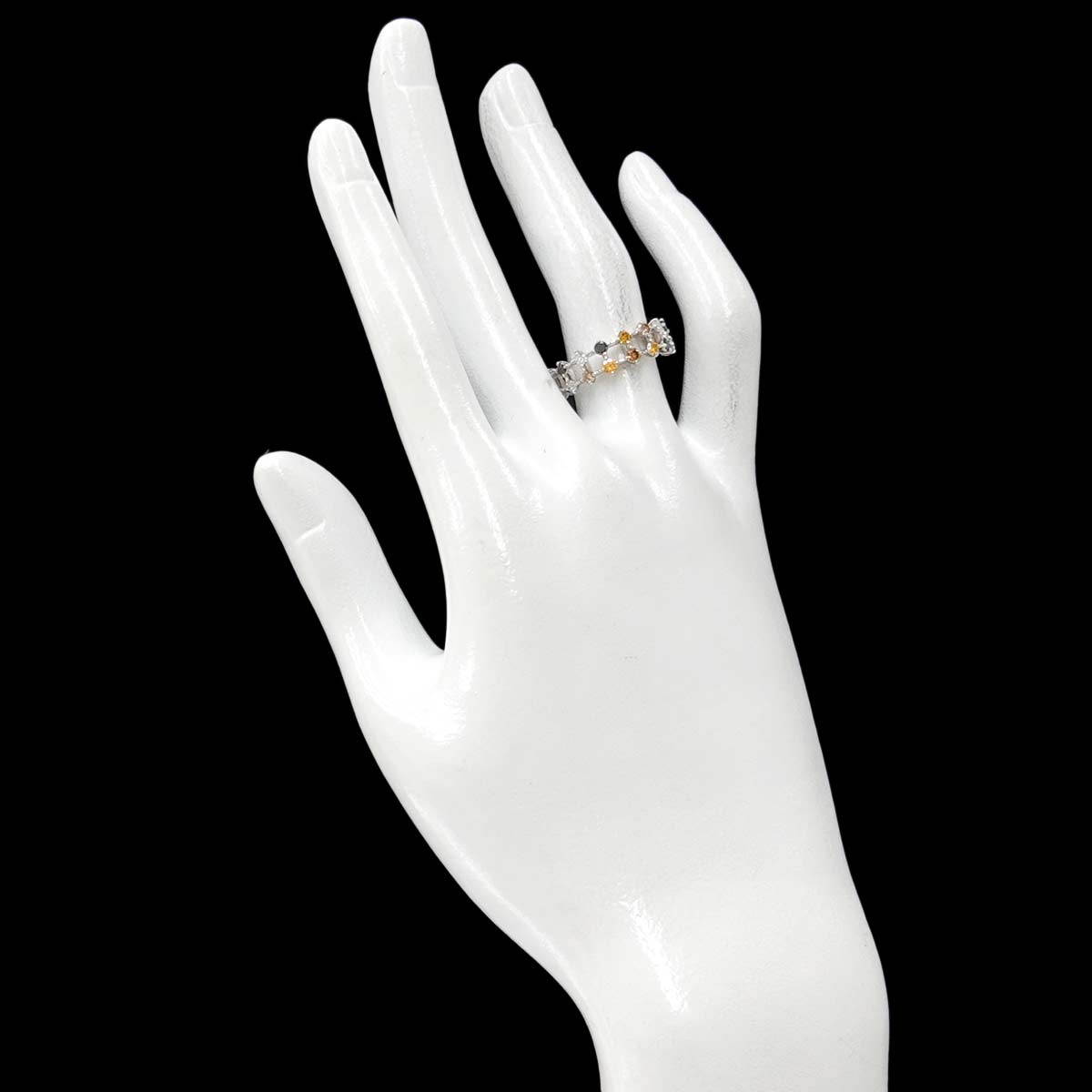 Diamond 0.58ct Ring Platinum Size6.25-6.5(US)