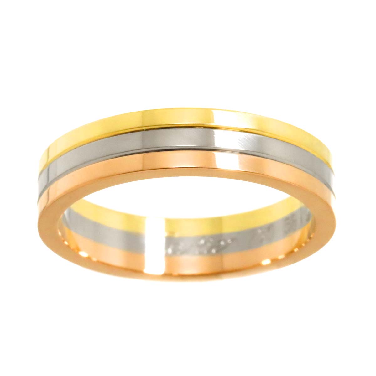 VENDOME Ring 18K YG WG PG 750 Size58 8-8.25(US)