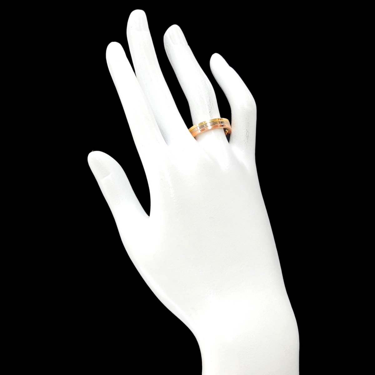 VENDOME Ring 18K YG WG PG 750 Size58 8-8.25(US)