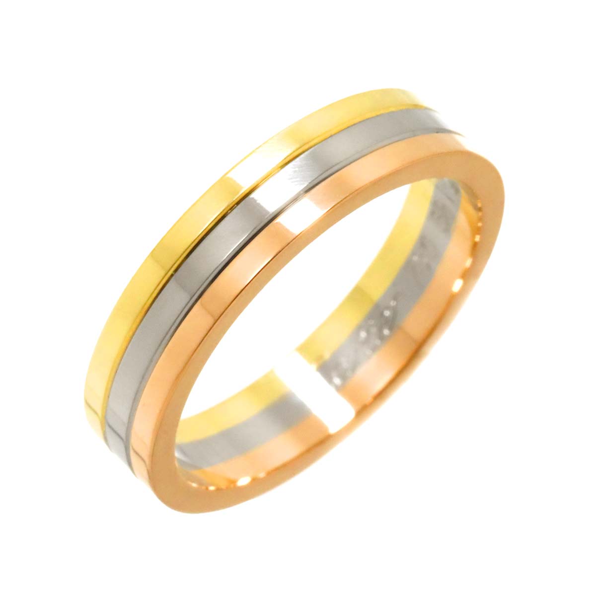VENDOME Ring 18K YG WG PG 750 Size58 8-8.25(US)