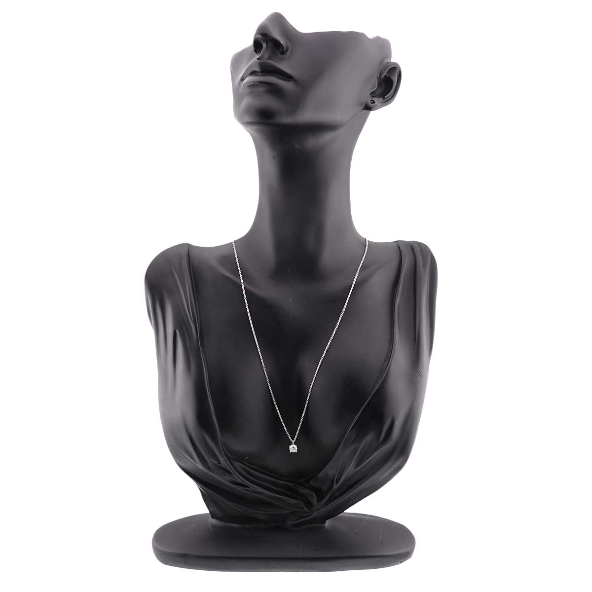 Solitaire Diamond Necklace Platinum