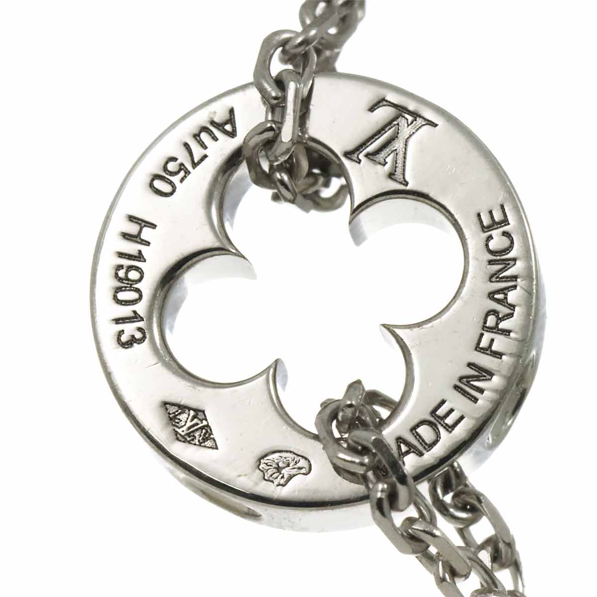 EMPREINTE Chain Bracelet 18K White Gold 750