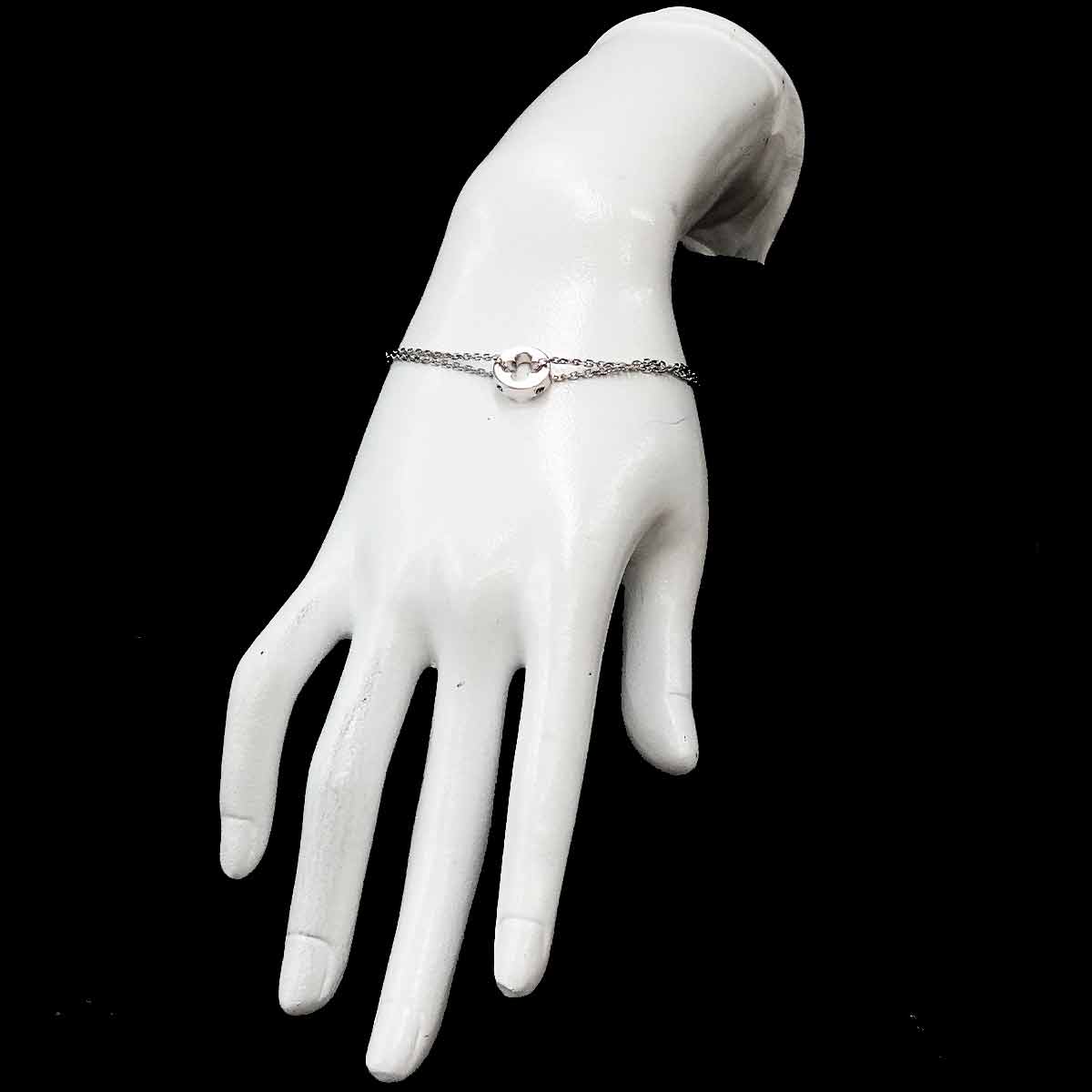 EMPREINTE Chain Bracelet 18K White Gold 750