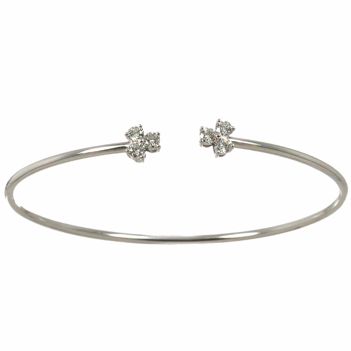 Aria Diamond Bracelet 18K White Gold 750