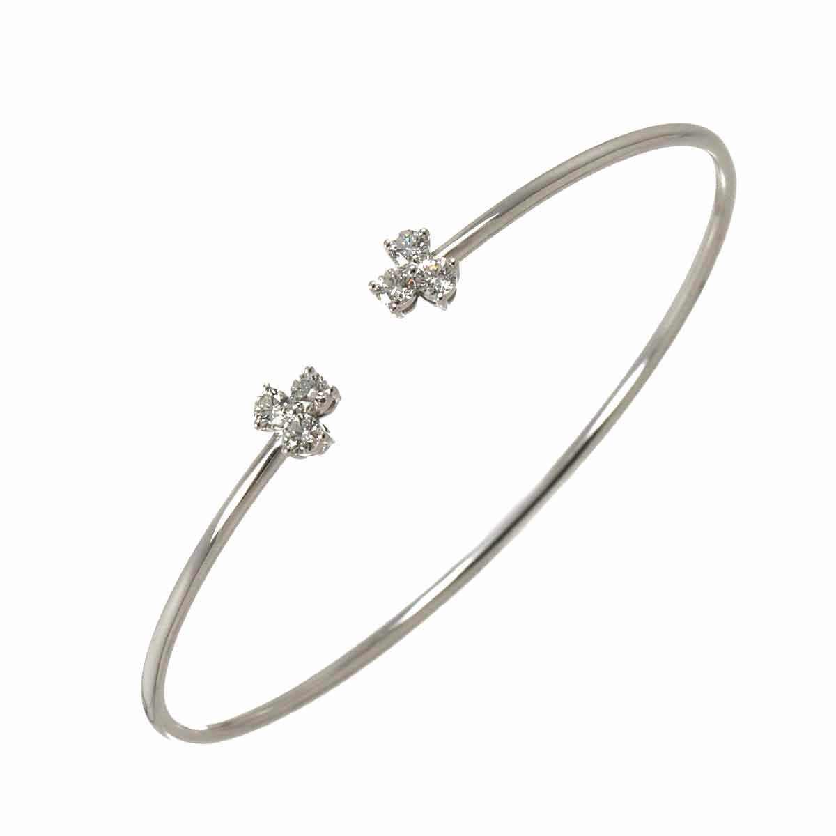 Aria Diamond Bracelet 18K White Gold 750