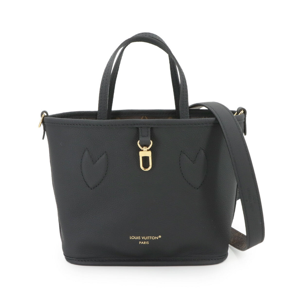 Neverfull Inside Out BB Hand Shoulder Bag Noir M12099