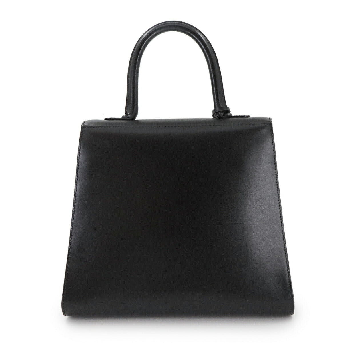 Brillant L'Humour MM Hand Shoulder Bag Leather Black White