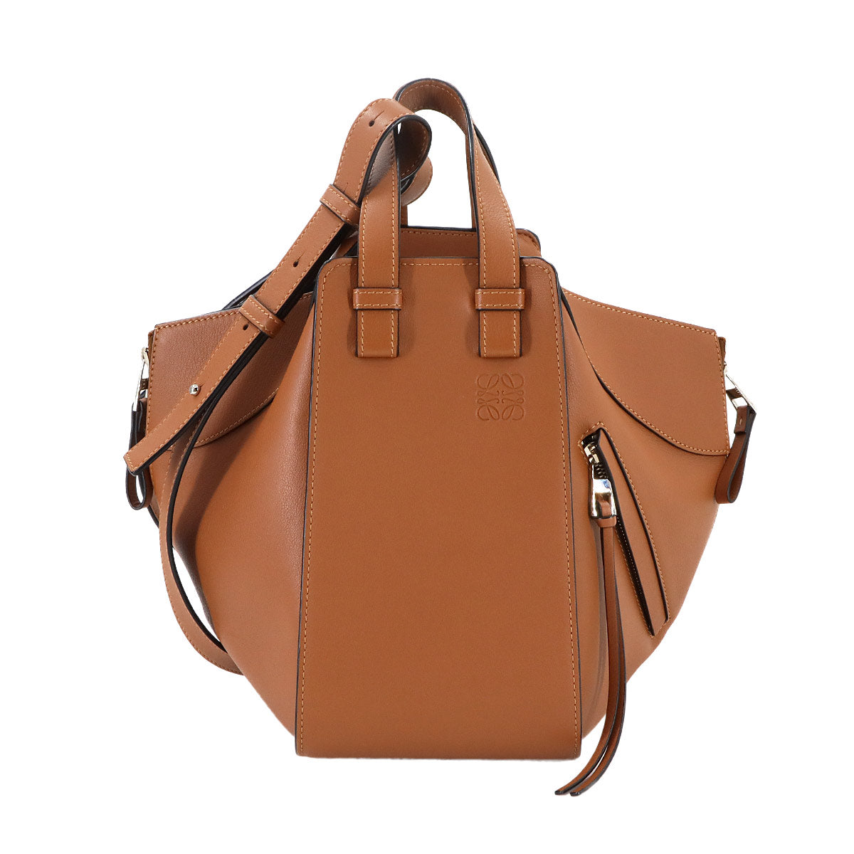 Hammock Small Hand Shoulder Bag Leather Brown 387.30.S35