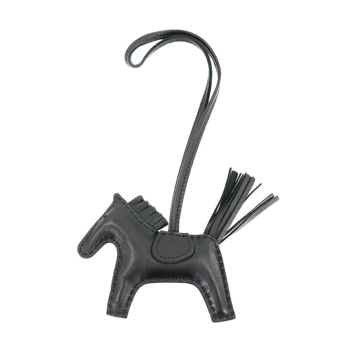 Rodeo PM Bag Charm Agneau Milo So Black Horse Accessory