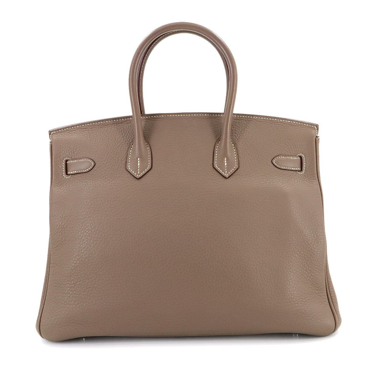 Birkin 35 Togo Etoupe Hand Bag Purse Beige