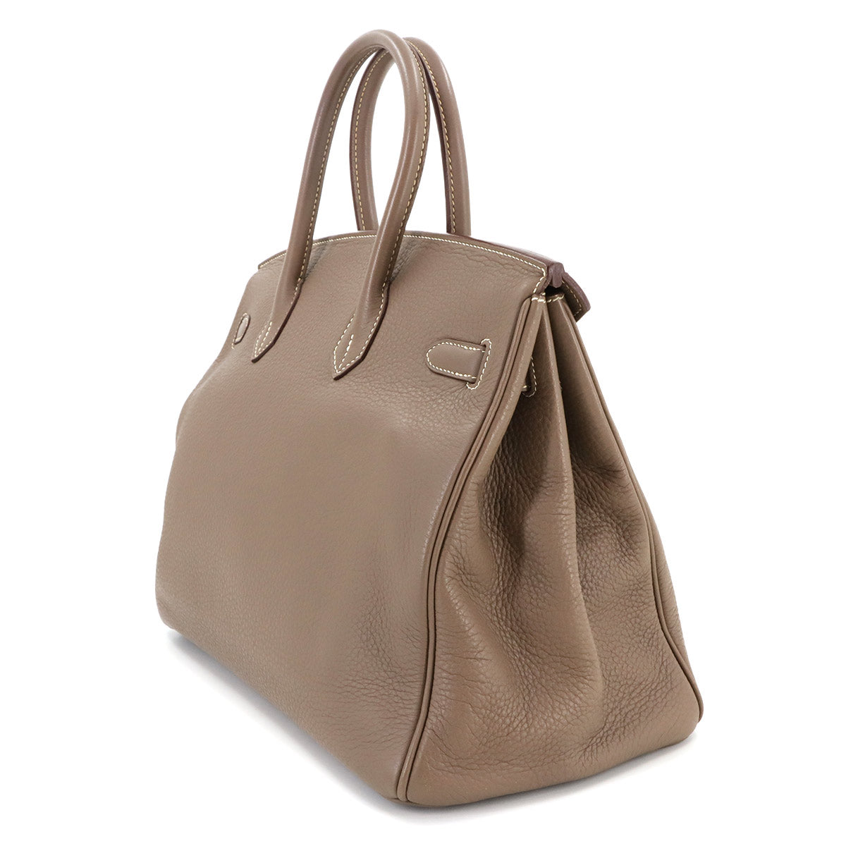 Birkin 35 Togo Etoupe Hand Bag Purse Beige