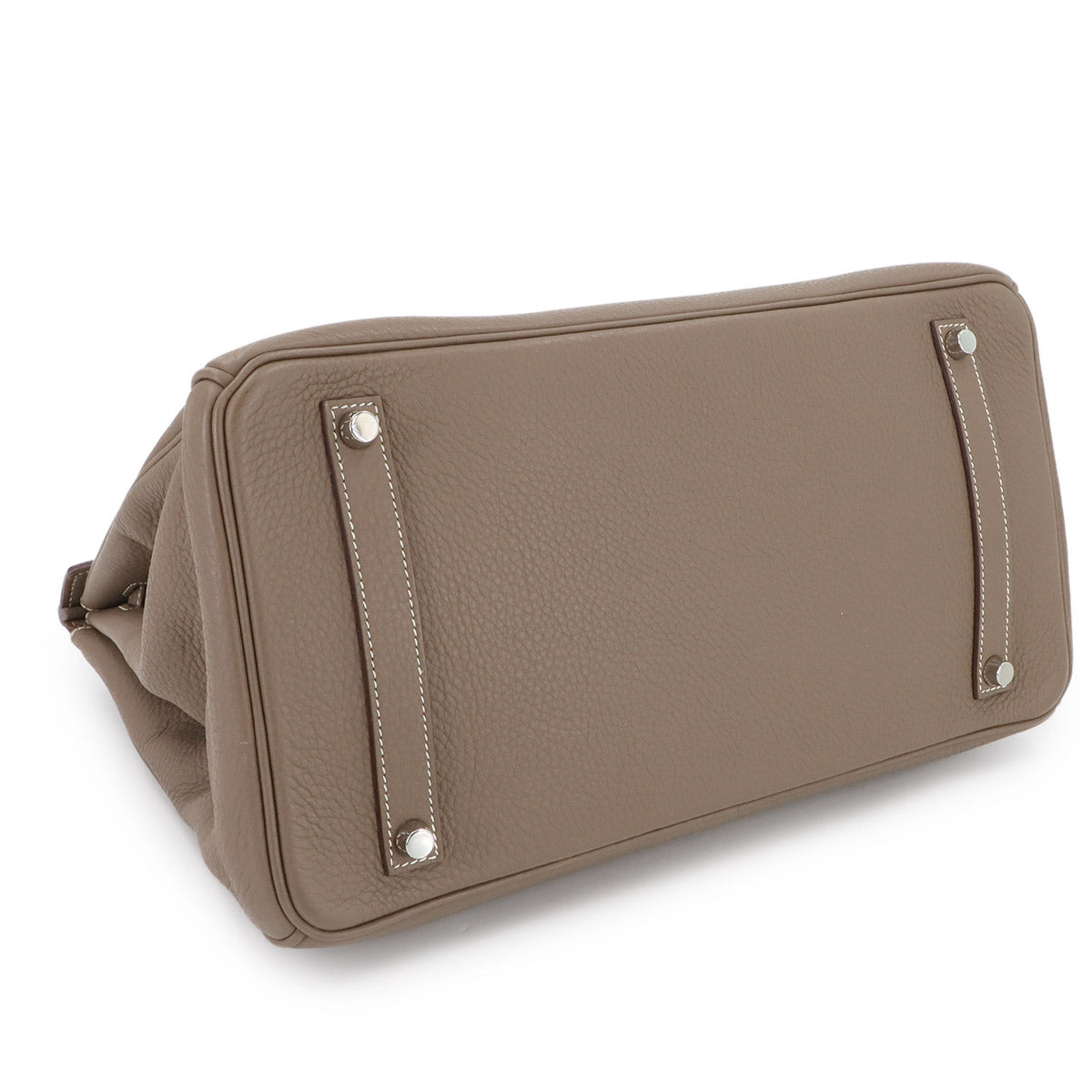 Birkin 35 Togo Etoupe Hand Bag Purse Beige