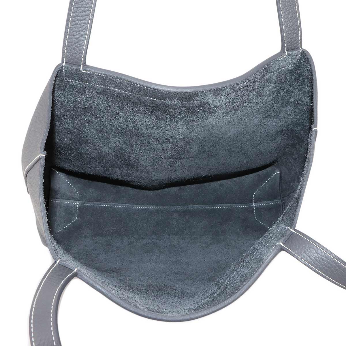 Cabasellier 31 Tote Bag Taurillon Clemence Gris misty Purse