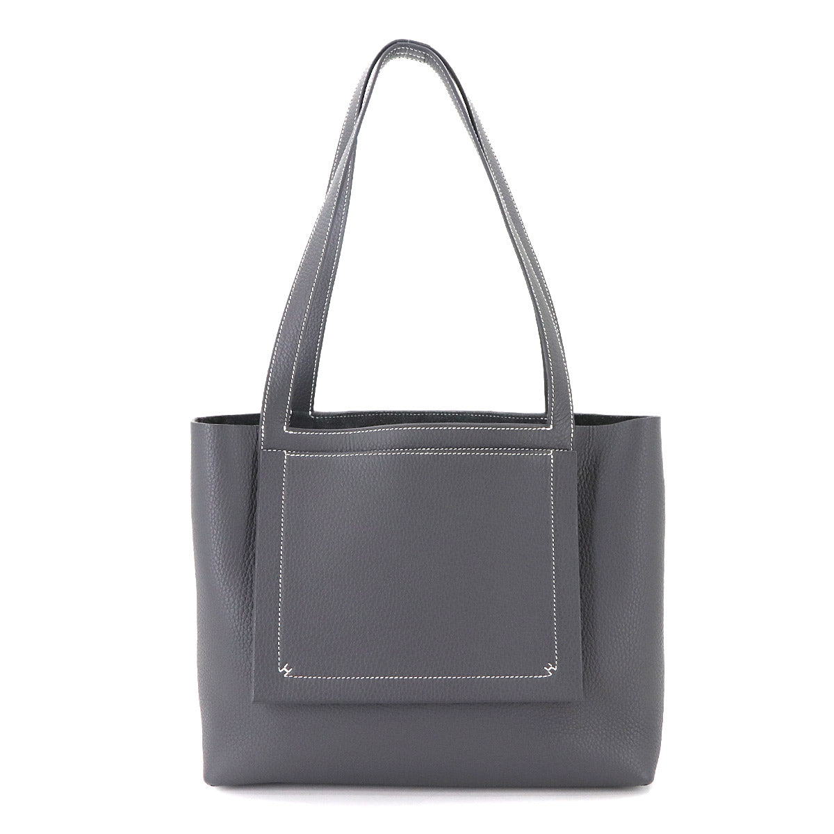 Cabasellier 31 Tote Bag Taurillon Clemence Gris misty Purse