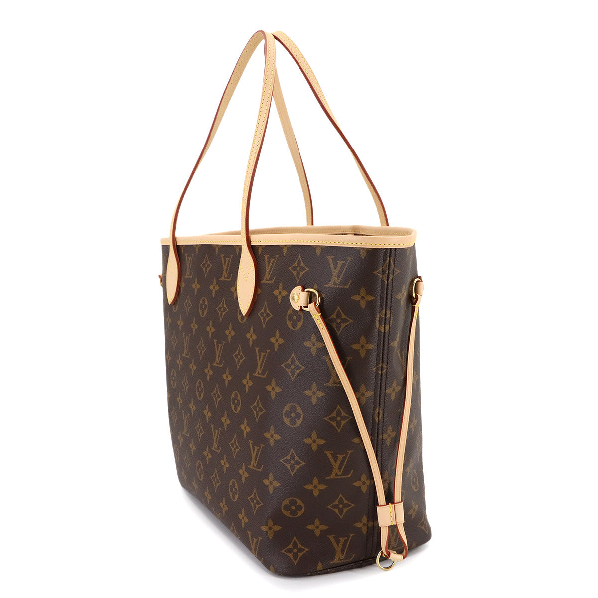 Monogram Neverfull MM Tote Bag Beige M46975 Purse