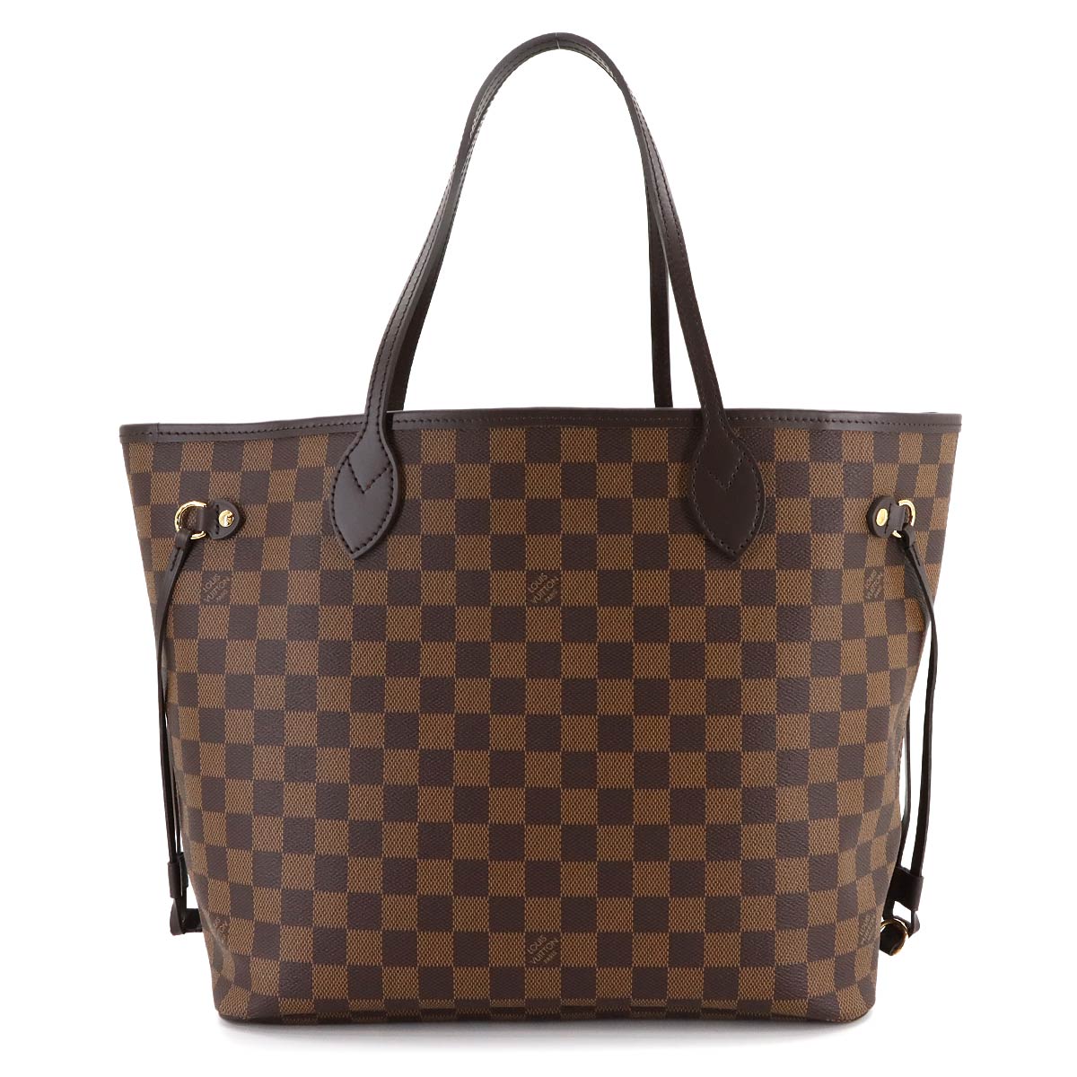 Damier Neverfull MM Tote Bag Ebene Cerise N40599 Purse