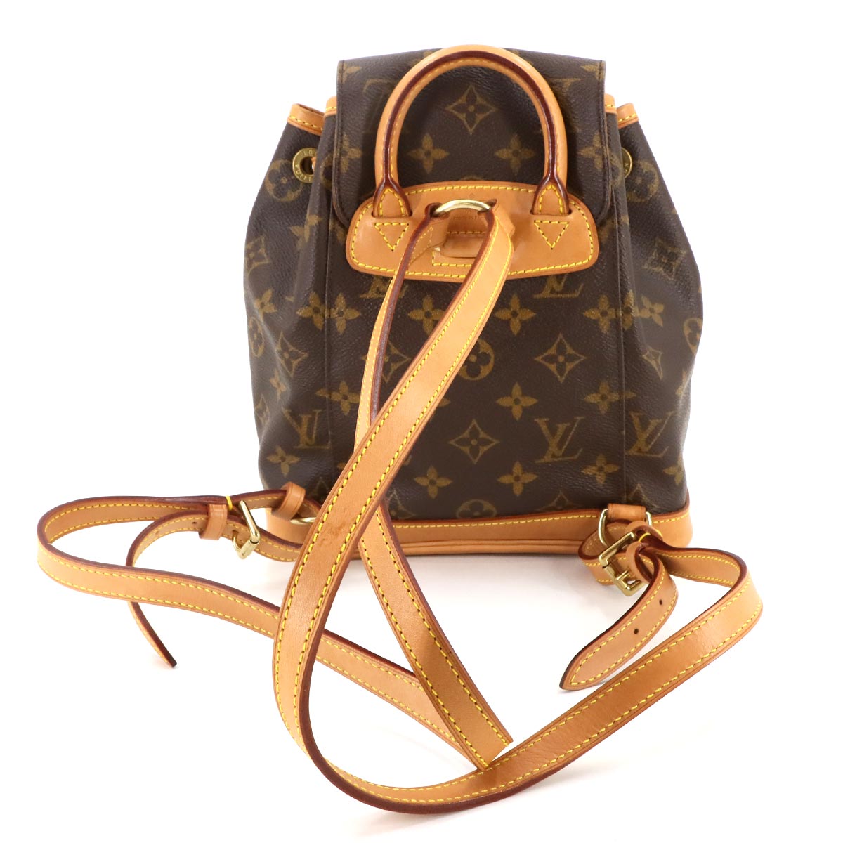 Monogram Mini Montsouris Backpack Brown M51137 Purse