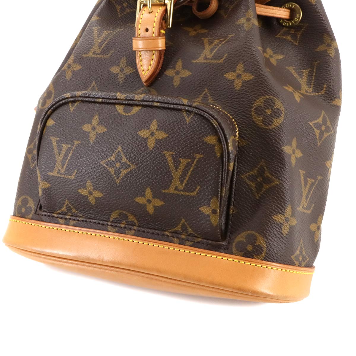 Monogram Mini Montsouris Backpack Brown M51137 Purse